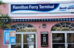 O terminal de ferries em Hamilton, capital de Bermuda. Os ferries são uma das melhores maneiras de se movimentar pelo país